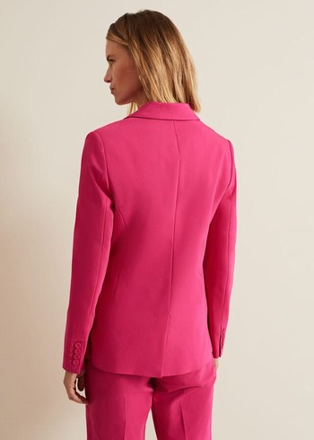 Phase Eight Ulrica Fitted Jackets Pink USA | 1903657-FM